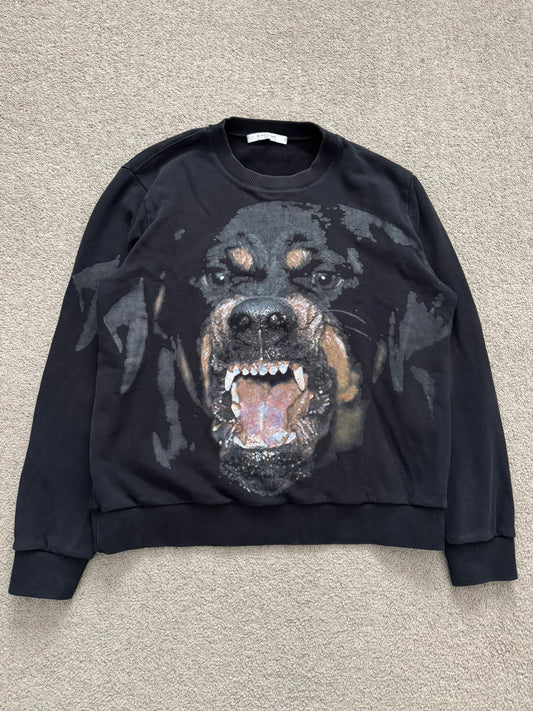 SS18 Givenchy by Riccardo Tisci Rottweiler Crewneck Sweatshirt