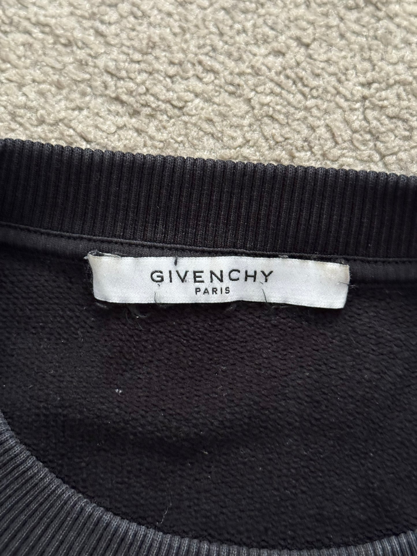 SS18 Givenchy by Riccardo Tisci Rottweiler Crewneck Sweatshirt