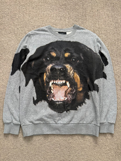 FW14 Givenchy by Riccardo Tisci Rottweiler Crewneck Sweatshirt