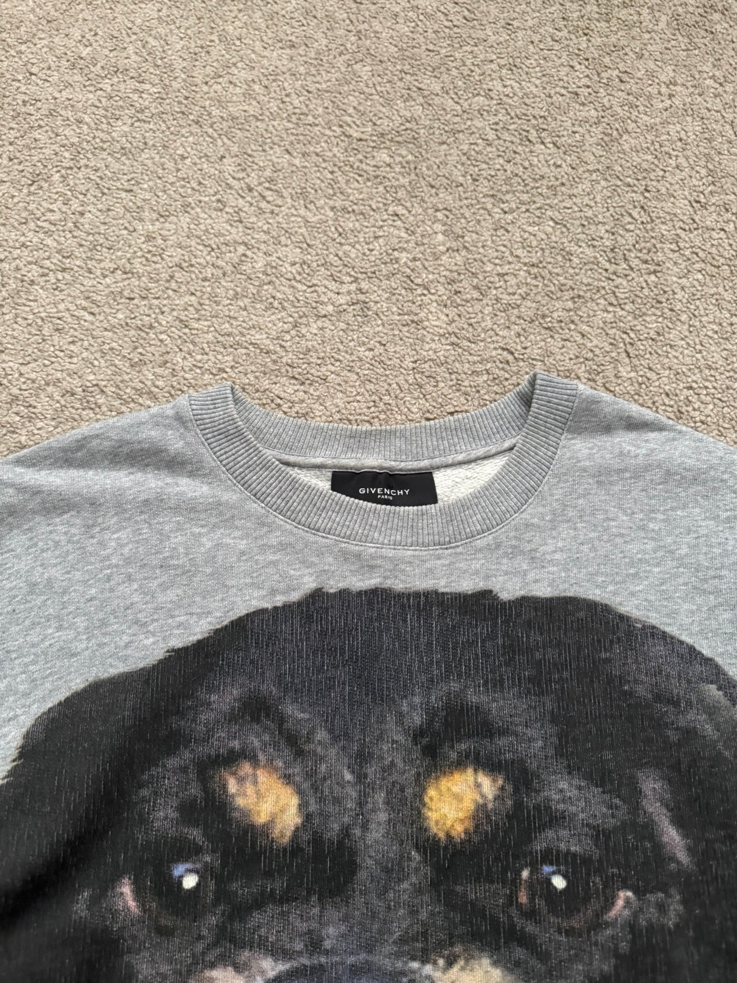 FW14 Givenchy by Riccardo Tisci Rottweiler Crewneck Sweatshirt