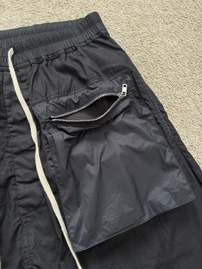 SS20 Rick Owens DRKSHDW Zip Cargo Pocket Pods Shorts