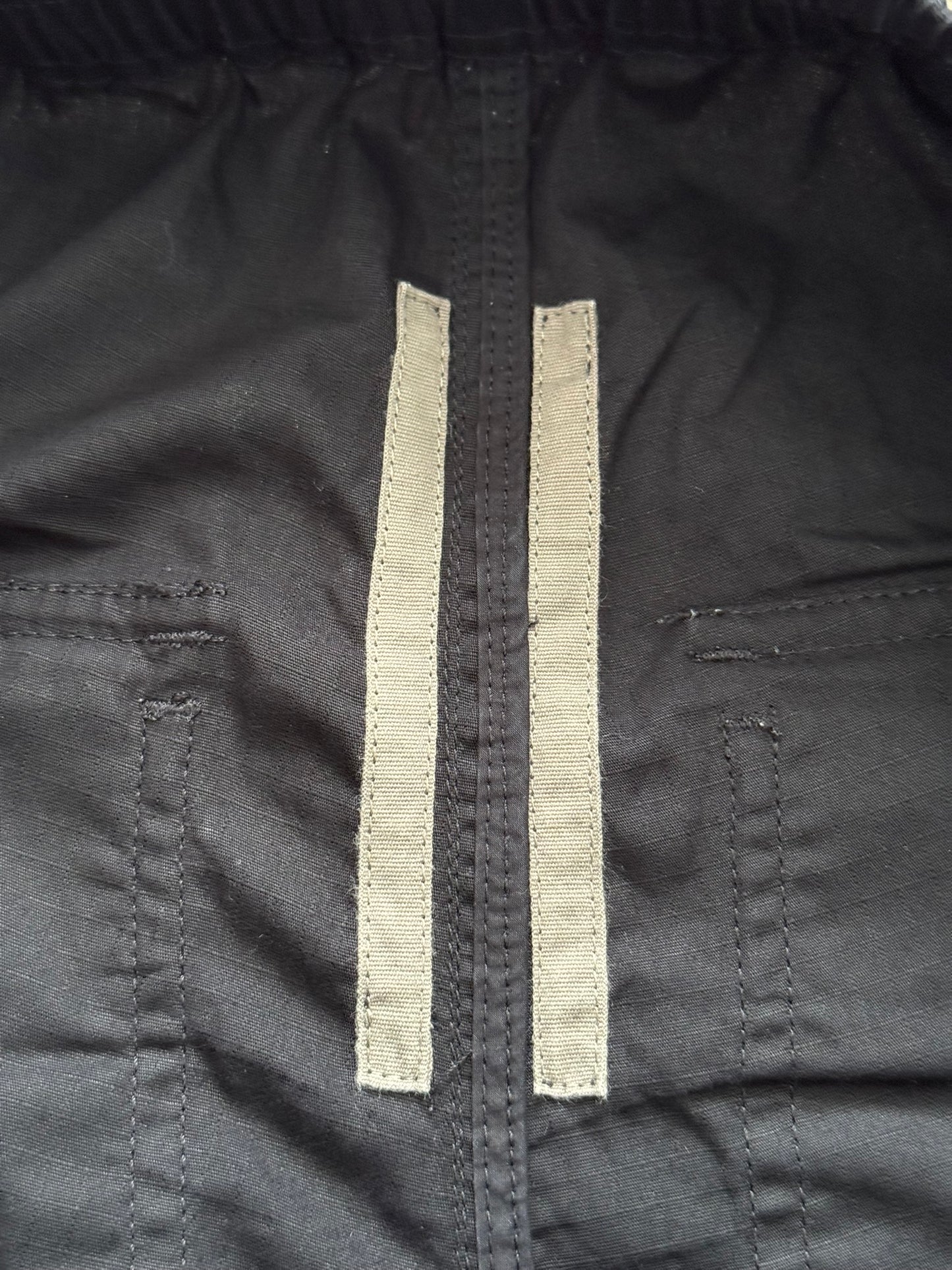 SS20 Rick Owens DRKSHDW Zip Cargo Pocket Pods Shorts