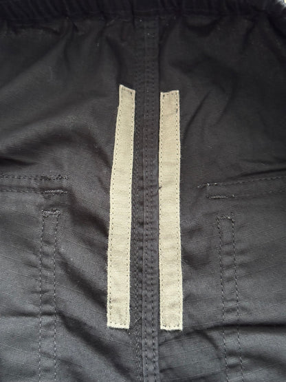 SS20 Rick Owens DRKSHDW Zip Cargo Pocket Pods Shorts