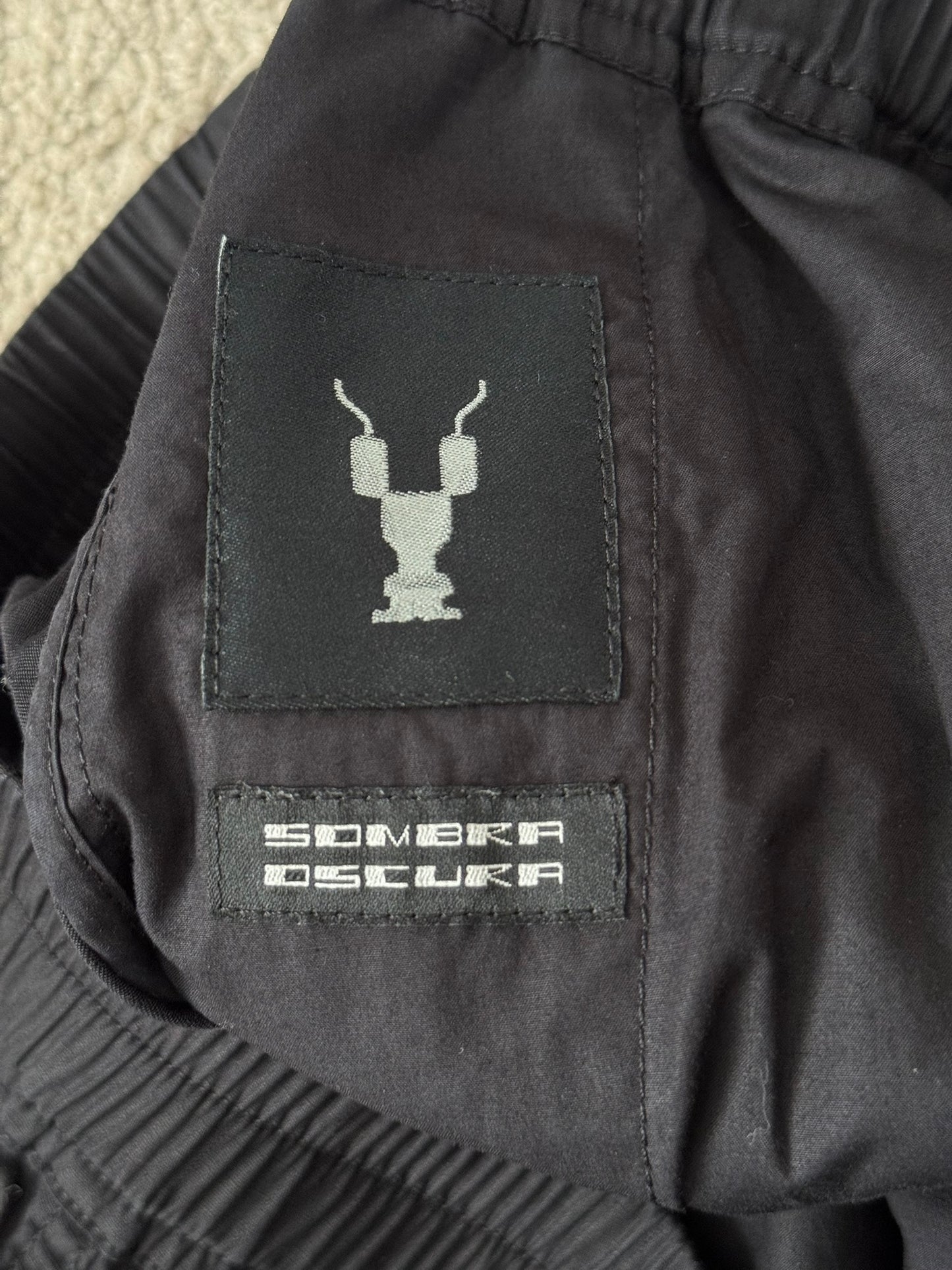 SS20 Rick Owens DRKSHDW Zip Cargo Pocket Pods Shorts