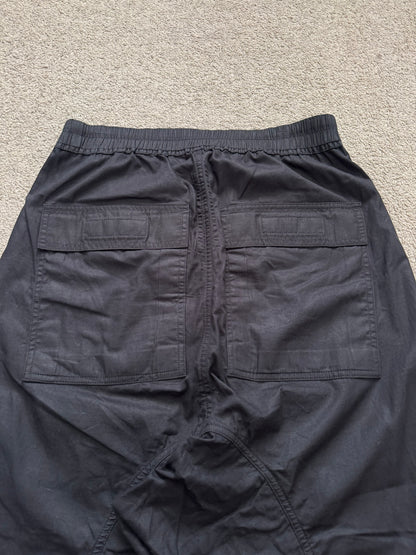 SS20 Rick Owens DRKSHDW Zip Cargo Pocket Pods Shorts