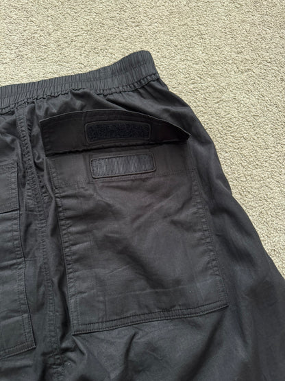 SS20 Rick Owens DRKSHDW Zip Cargo Pocket Pods Shorts