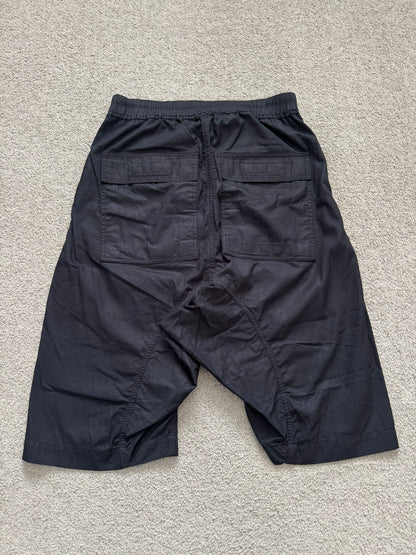 SS20 Rick Owens DRKSHDW Zip Cargo Pocket Pods Shorts
