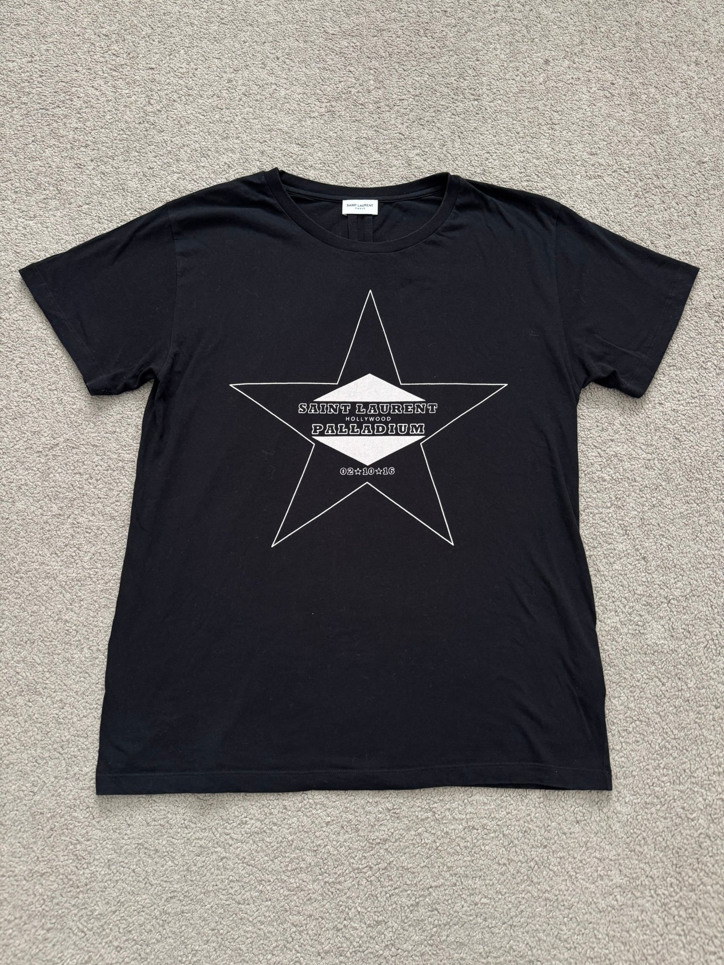 FW16 Saint Laurent by Hedi Slimane Hollywood Palladium T Shirt