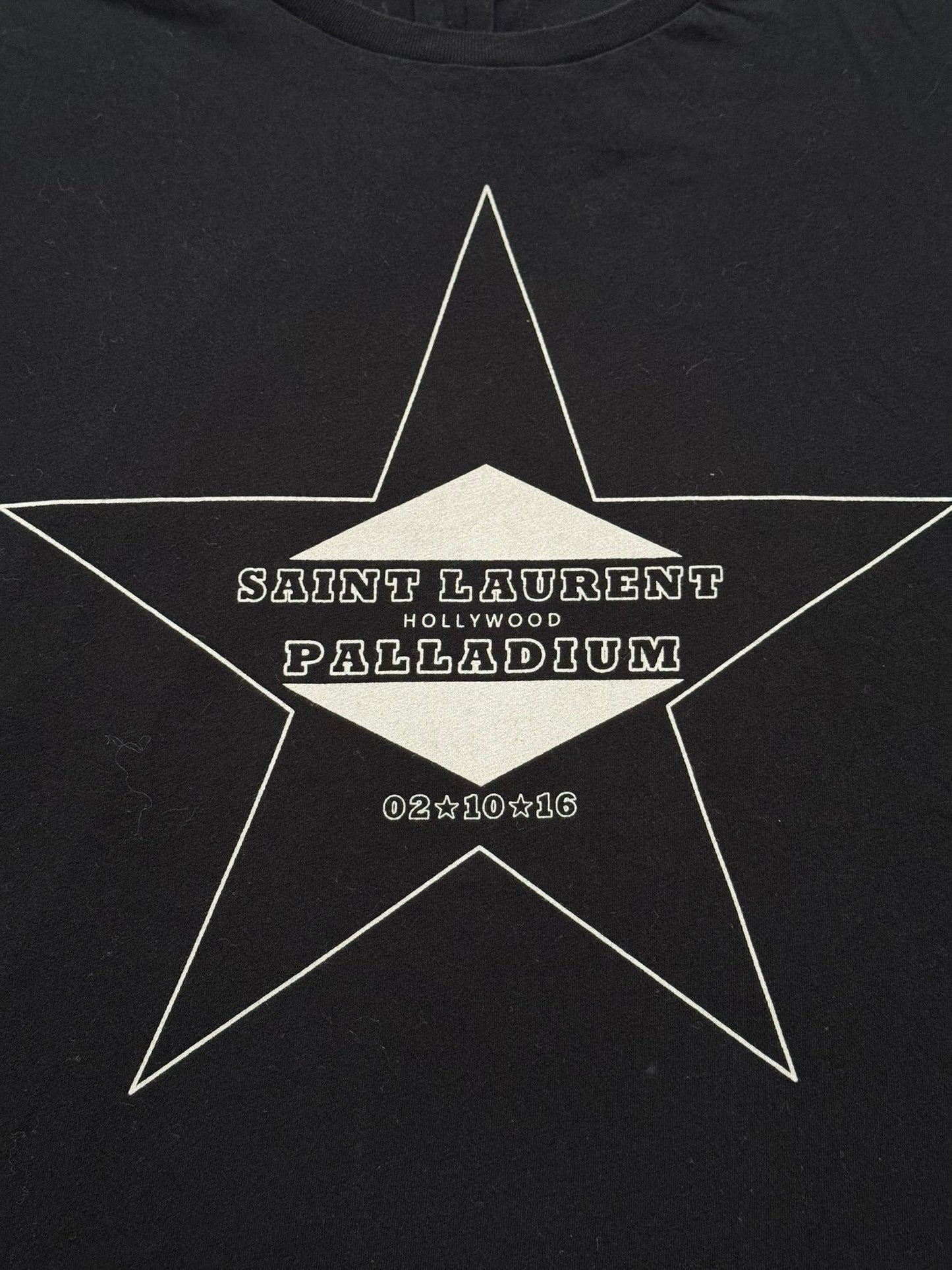 FW16 Saint Laurent by Hedi Slimane Hollywood Palladium T Shirt