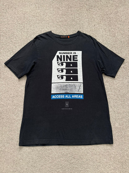 SS06 Undercover x Number (N)ine “Number Is Nine” Graphic Anniversary T Shirt