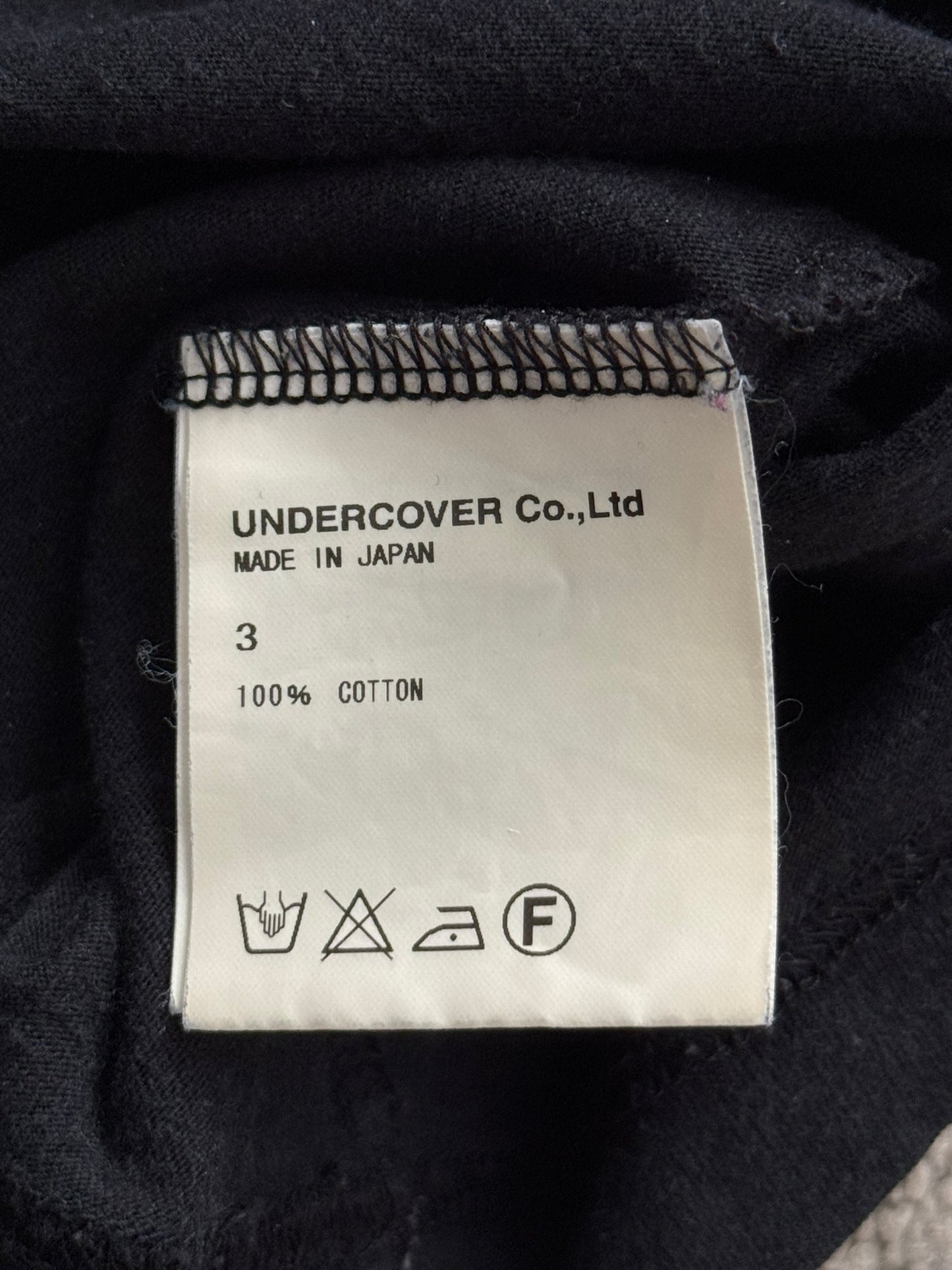 SS06 Undercover x Number (N)ine “Number Is Nine” Graphic Anniversary T Shirt