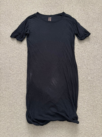 SS12 Rick Owens Mainline Doubled Layered Unstable Cotton T Shirt
