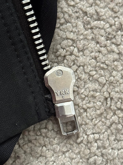 SS16 Rick Owens Mainline "Cyclops" Lamb Leather Cropped Bomber Jacket
