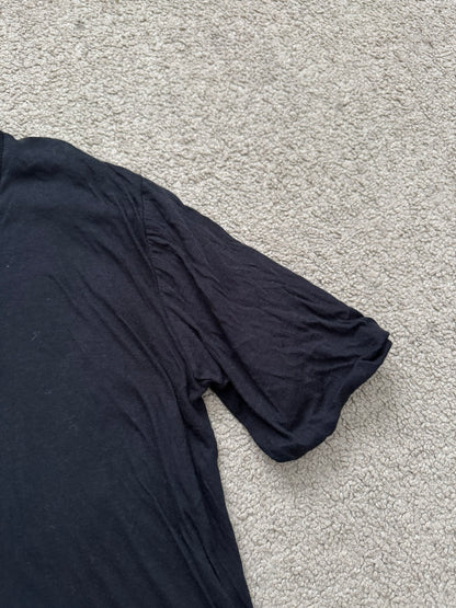 SS12 Rick Owens Mainline Doubled Layered Unstable Cotton T Shirt