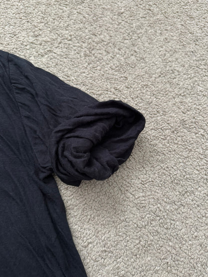 SS12 Rick Owens Mainline Doubled Layered Unstable Cotton T Shirt