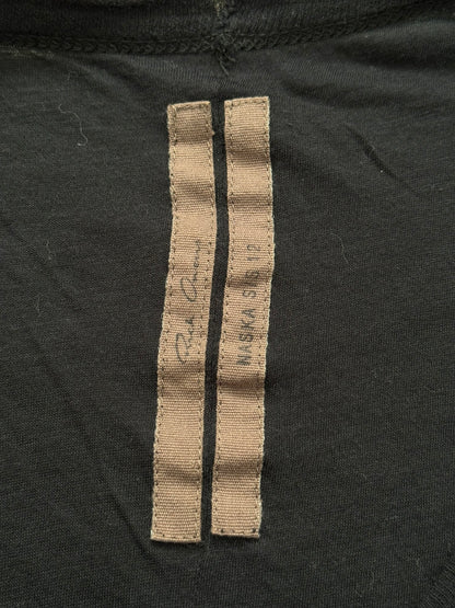 SS12 Rick Owens Mainline Doubled Layered Unstable Cotton T Shirt