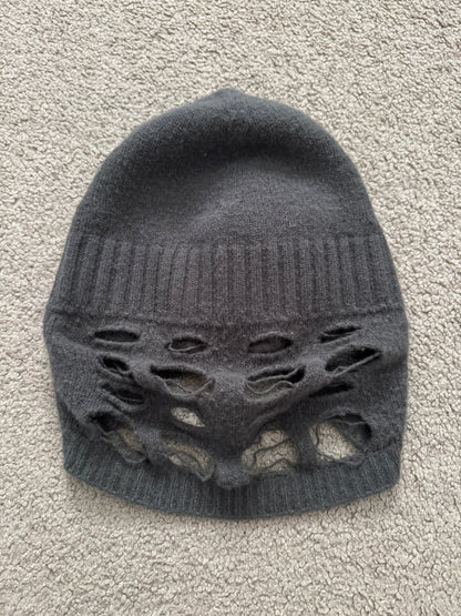 FW12 Rick Owens Runway "Mountain" Merino Wool Beanie/Mask