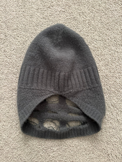 FW12 Rick Owens Runway "Mountain" Merino Wool Beanie/Mask