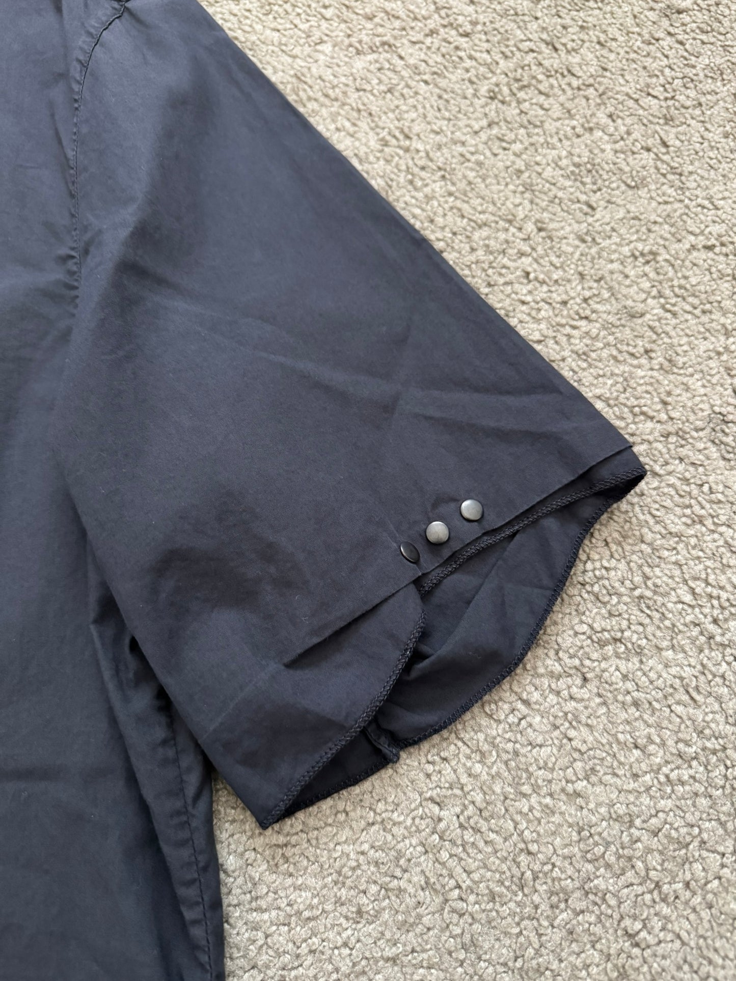 SS16 Maison Margiela Studded Button Up Short Sleeve Shirt