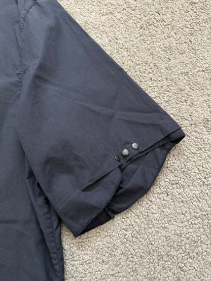 SS16 Maison Margiela Studded Button Up Short Sleeve Shirt