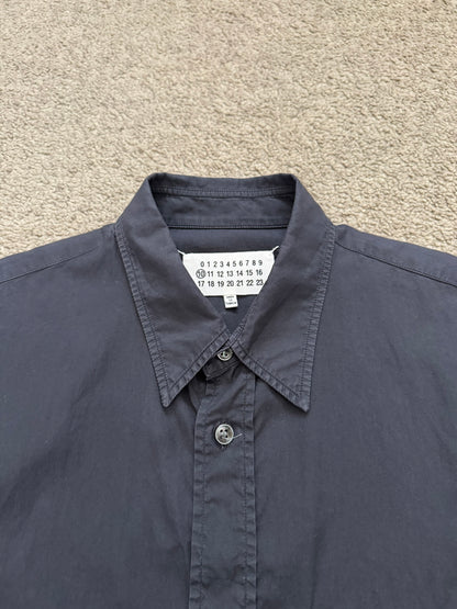 SS16 Maison Margiela Studded Button Up Short Sleeve Shirt