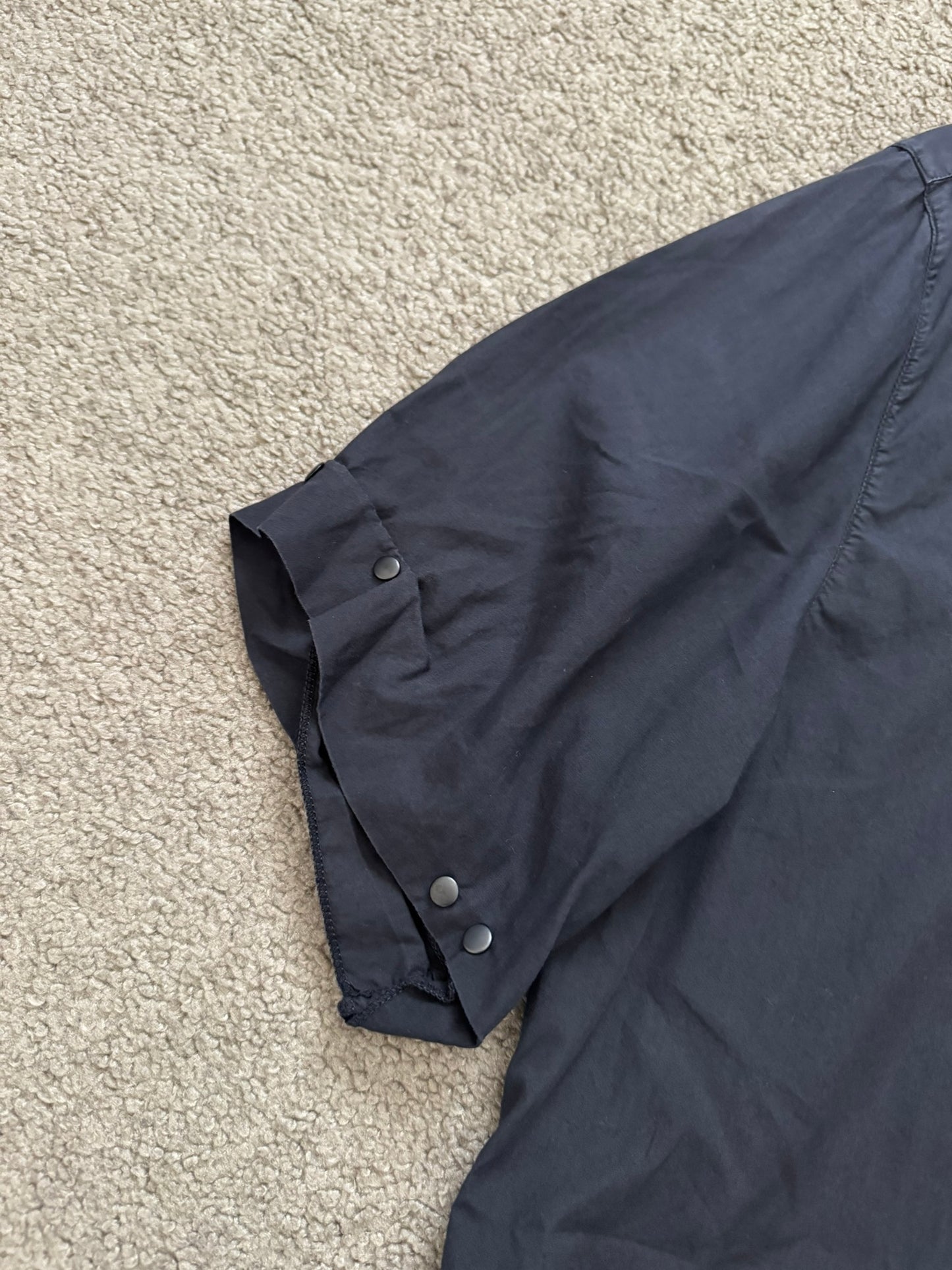 SS16 Maison Margiela Studded Button Up Short Sleeve Shirt