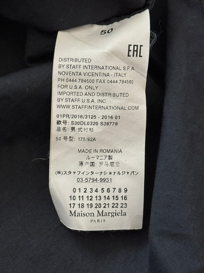 SS16 Maison Margiela Studded Button Up Short Sleeve Shirt