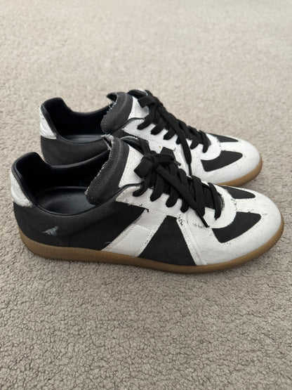 SS20 Maison Margiela Printed Denim Replica GAT Low Top Sneakers