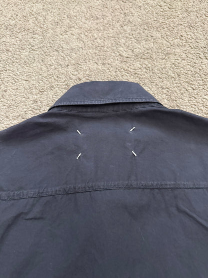 SS16 Maison Margiela Studded Button Up Short Sleeve Shirt