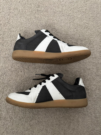 SS20 Maison Margiela Printed Denim Replica GAT Low Top Sneakers