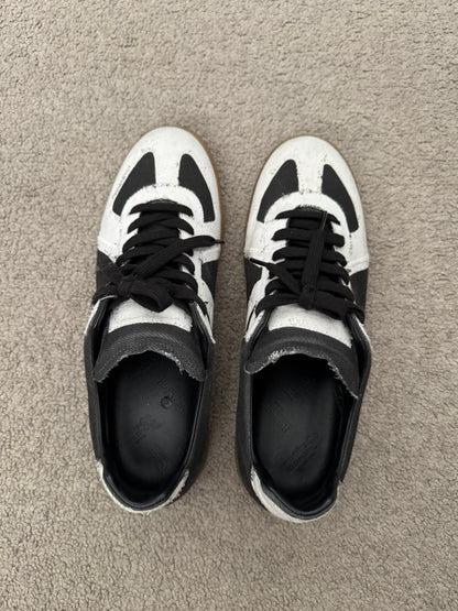 SS20 Maison Margiela Printed Denim Replica GAT Low Top Sneakers