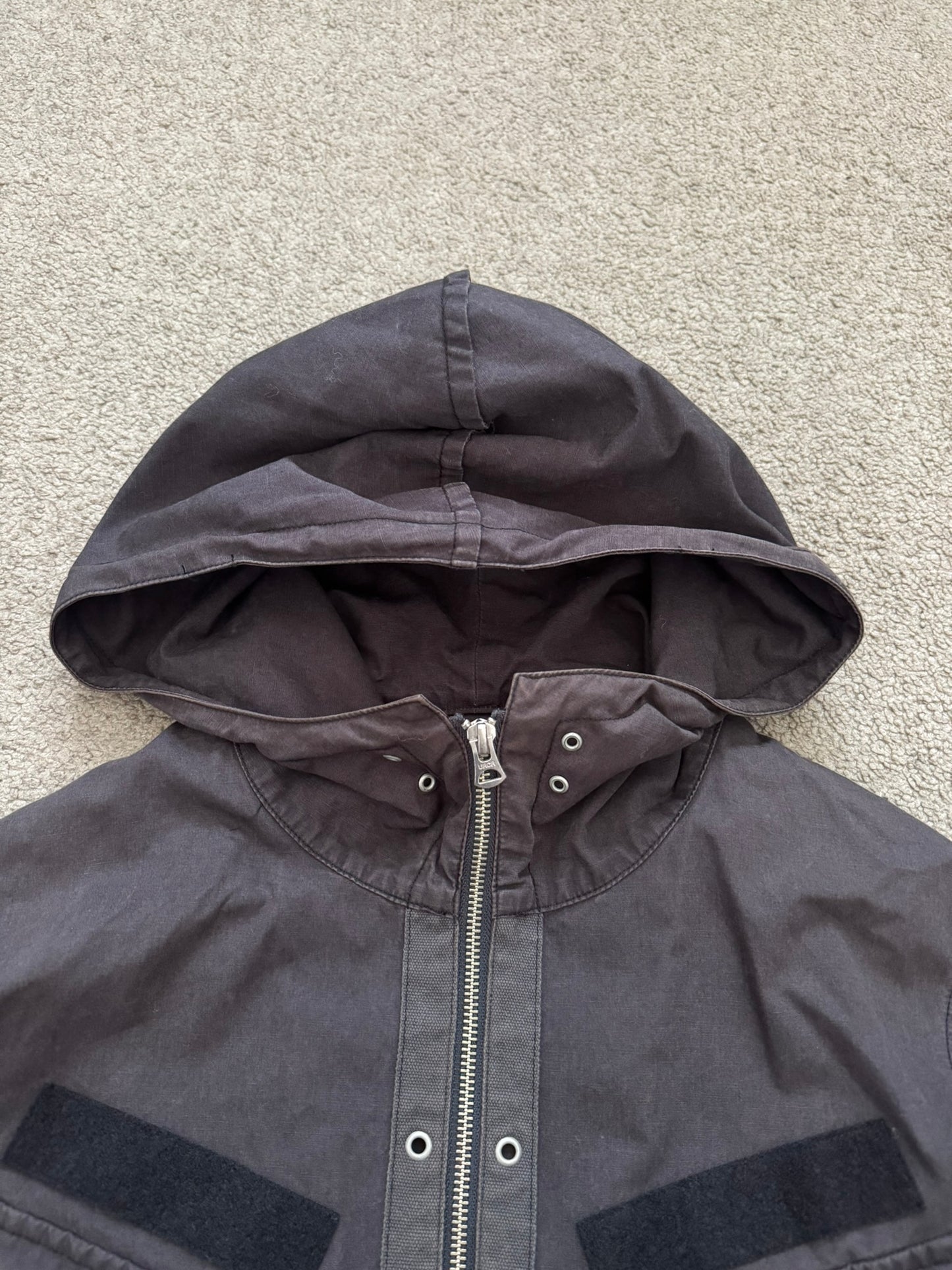 SS11 Undercover "Underman" Military Cargo Zipper Jacket