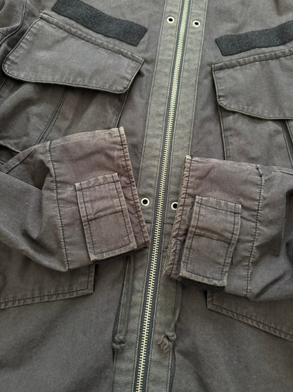 SS11 Undercover "Underman" Military Cargo Zipper Jacket