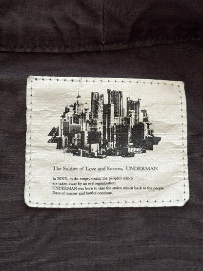 SS11 Undercover "Underman" Military Cargo Zipper Jacket