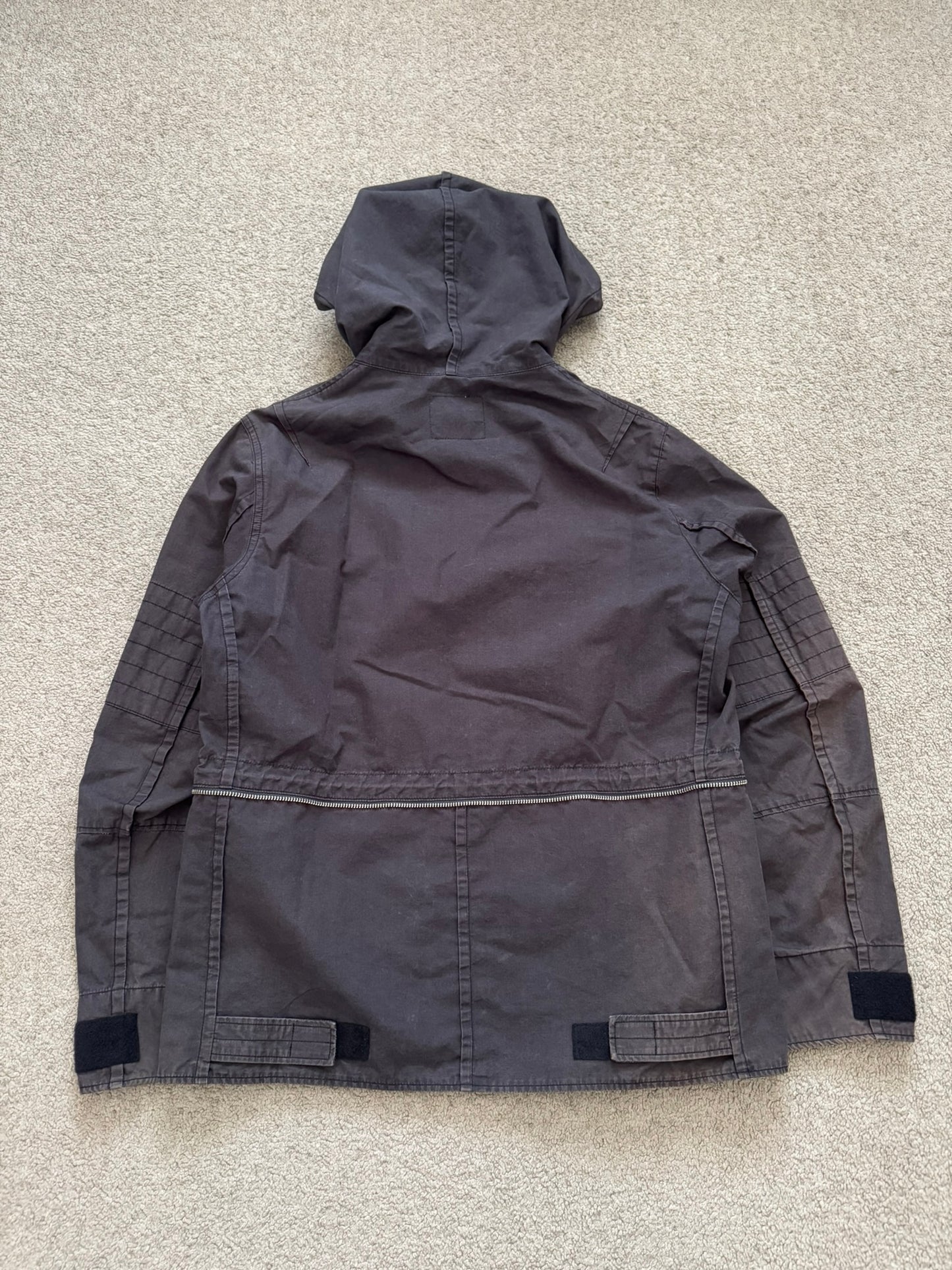 SS11 Undercover "Underman" Military Cargo Zipper Jacket