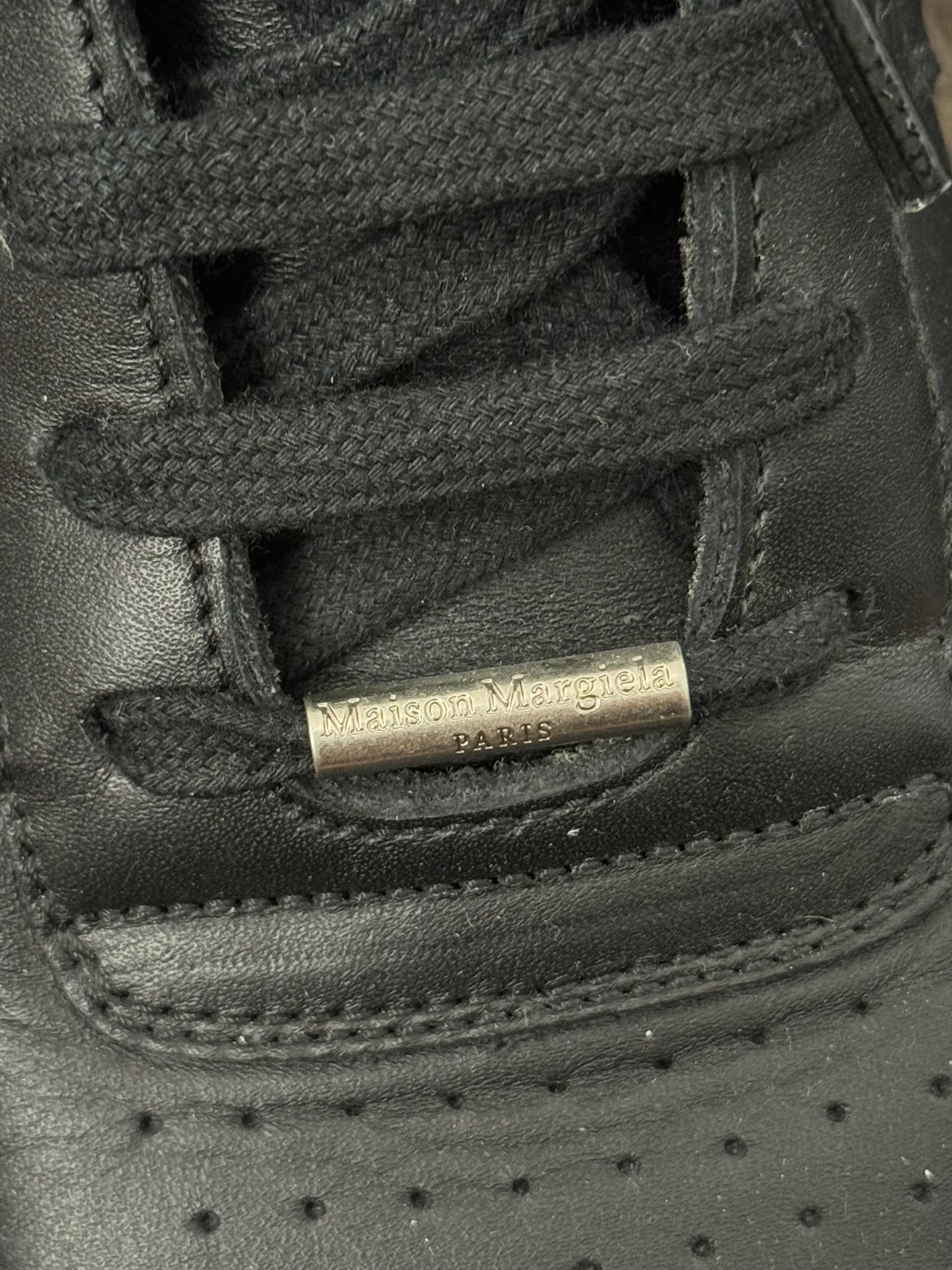 FW17 Maison Margiela Sub Low/Air Force Low Leather Sneakers