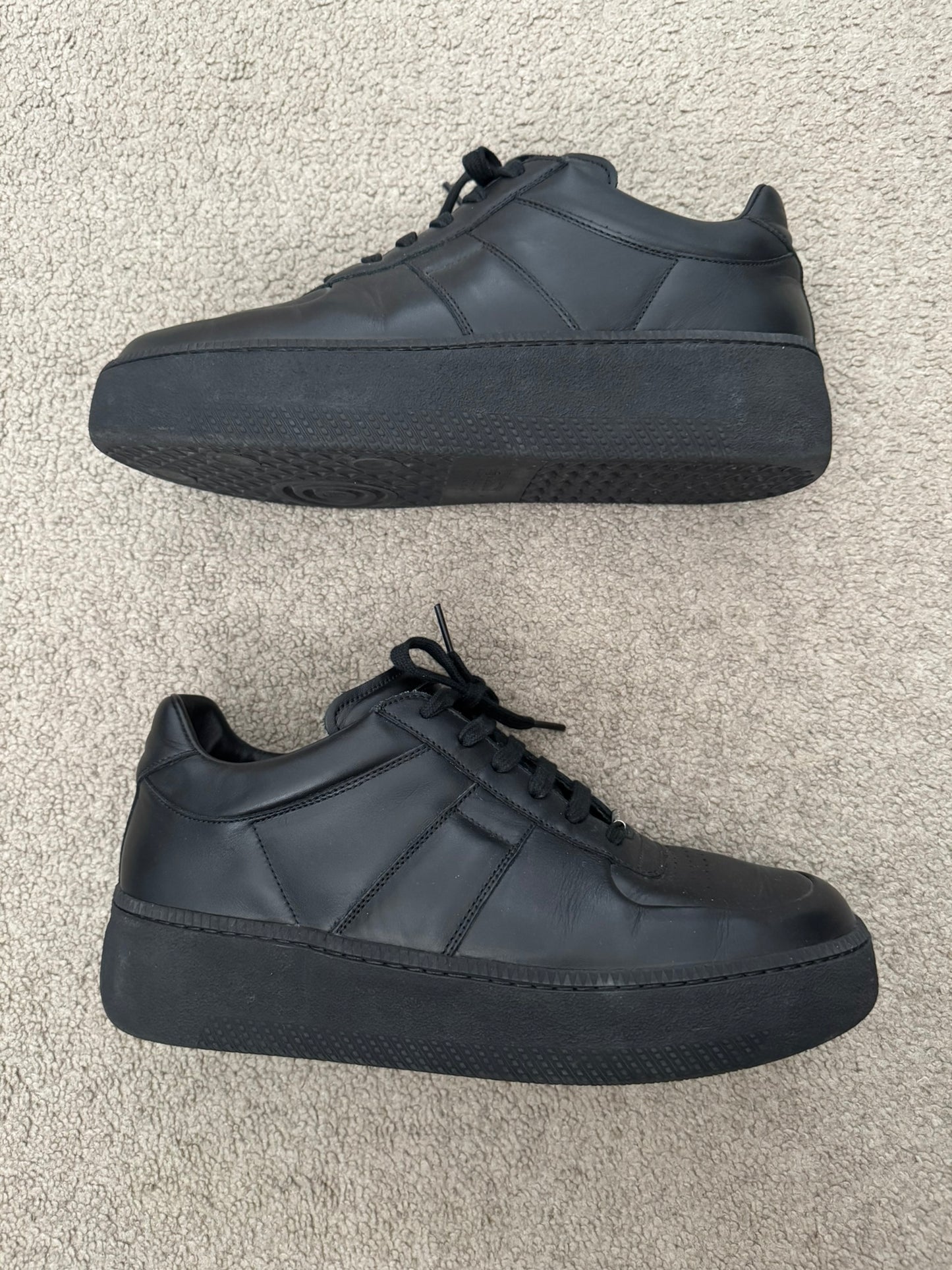 FW17 Maison Margiela Sub Low/Air Force Low Leather Sneakers