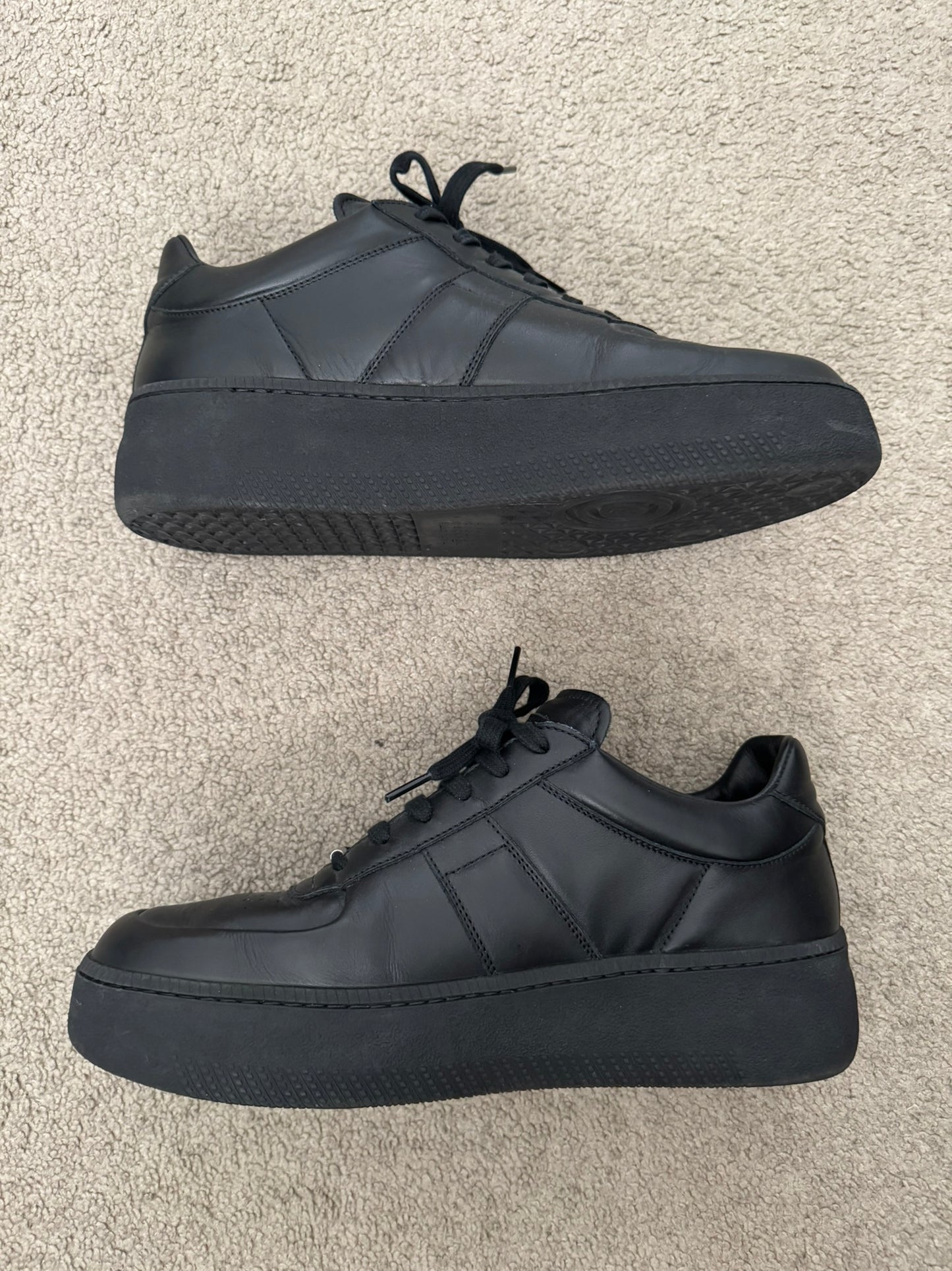 FW17 Maison Margiela Sub Low/Air Force Low Leather Sneakers