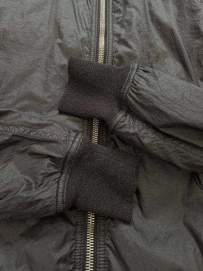 FW15 Rick Owens DRKSHDW Black Nylon Bomber Jacket
