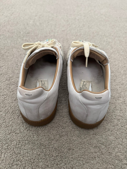SS20 Maison Margiela Paint Splatter GAT Low Top Sneakers