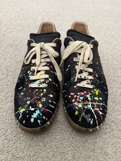 SS20 Maison Margiela Paint Splatter GAT Low Top Sneakers