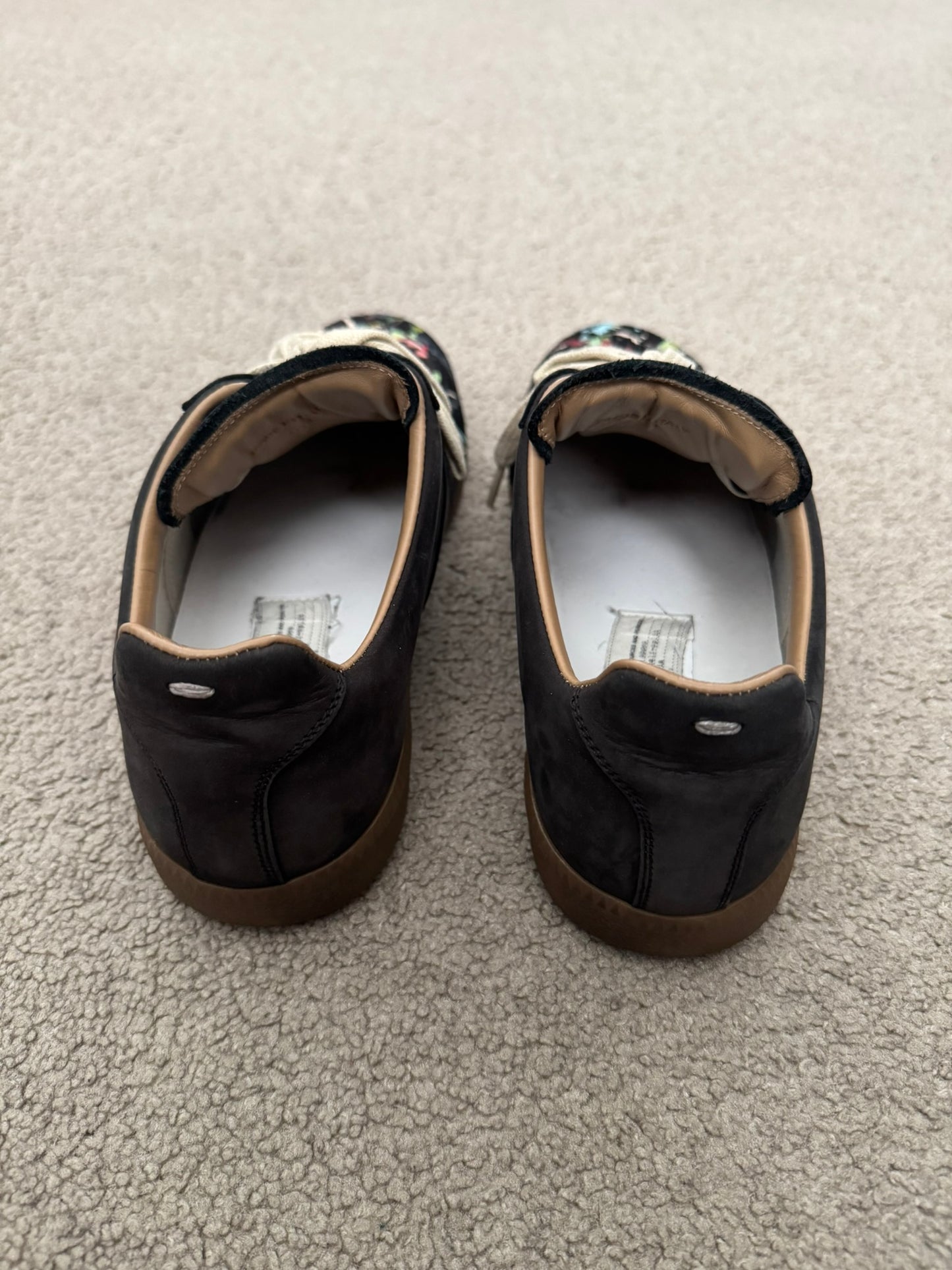 SS20 Maison Margiela Paint Splatter GAT Low Top Sneakers