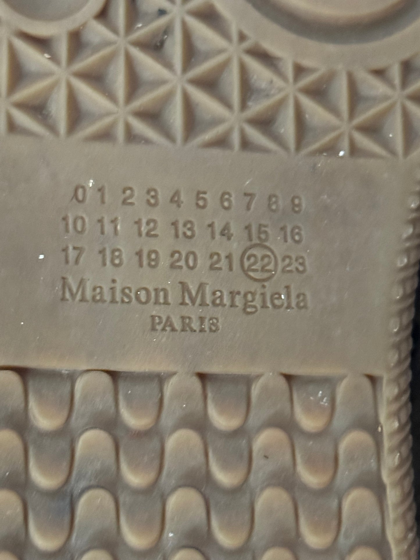SS20 Maison Margiela Paint Splatter GAT Low Top Sneakers