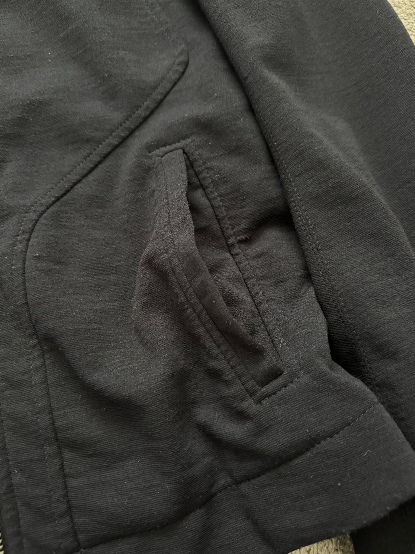 FW09 Rick Owens Mainline "Crust" Intarsia High Neck Jacket