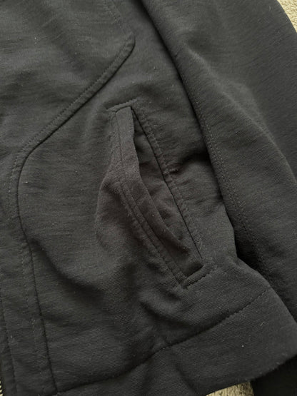 FW09 Rick Owens Mainline "Crust" Intarsia High Neck Jacket