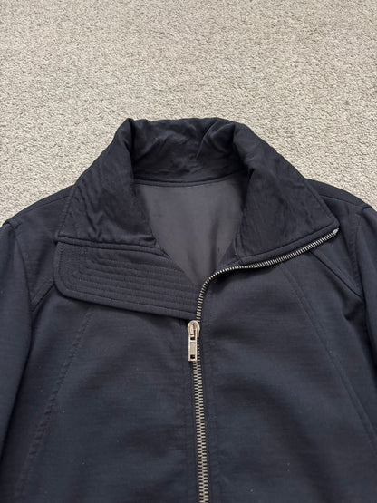 FW09 Rick Owens Mainline "Crust" Intarsia High Neck Jacket