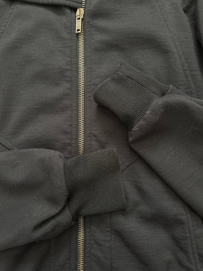 FW09 Rick Owens Mainline "Crust" Intarsia High Neck Jacket