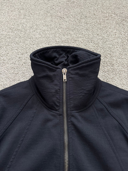 FW09 Rick Owens Mainline "Crust" Intarsia High Neck Jacket