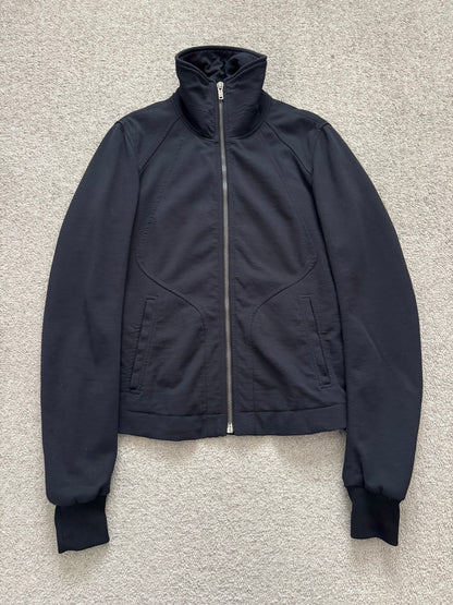 FW09 Rick Owens Mainline "Crust" Intarsia High Neck Jacket