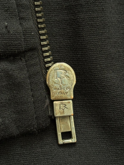 FW09 Rick Owens Mainline "Crust" Intarsia High Neck Jacket